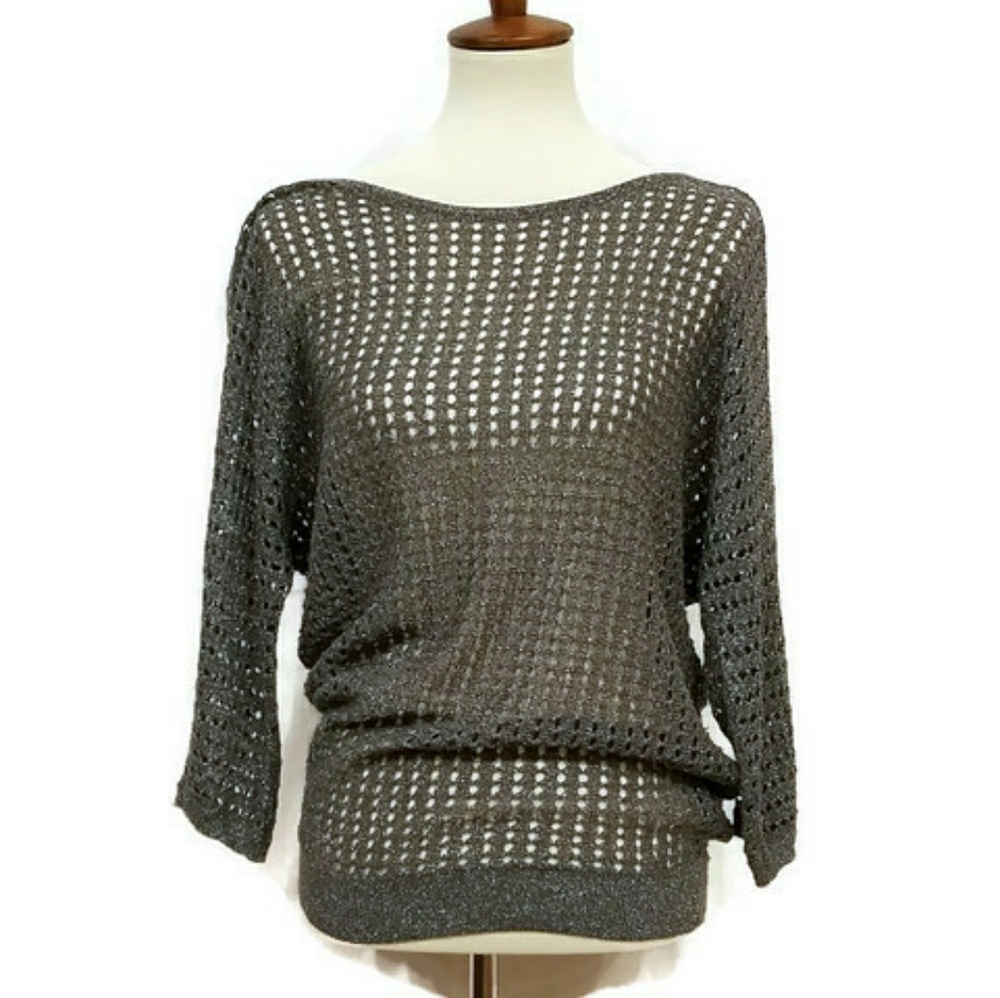 💥Shimmering Express mesh top